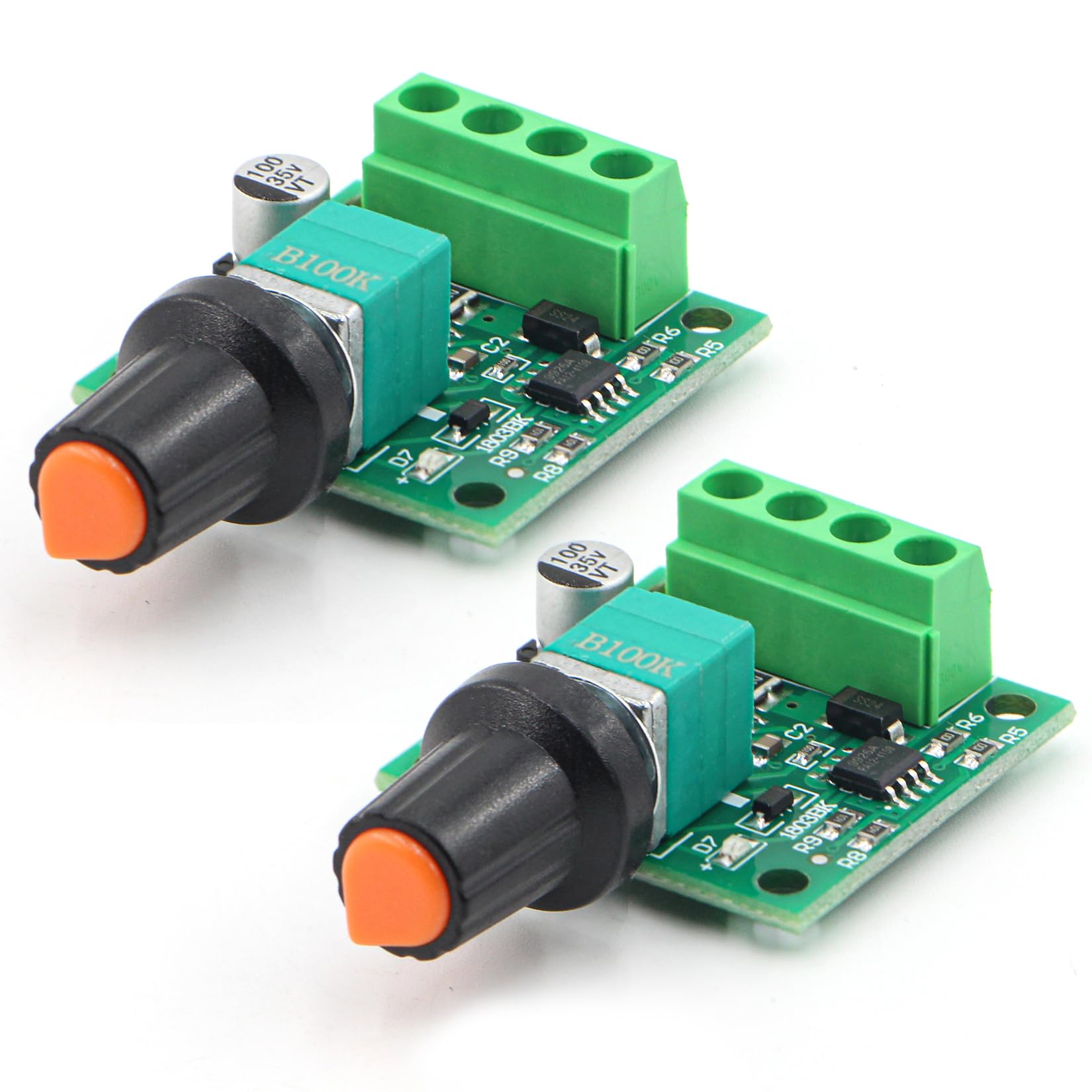 RioRand Ver.2.0 Premium PWM DC Motor Speed Controller 1803BK | 1.8